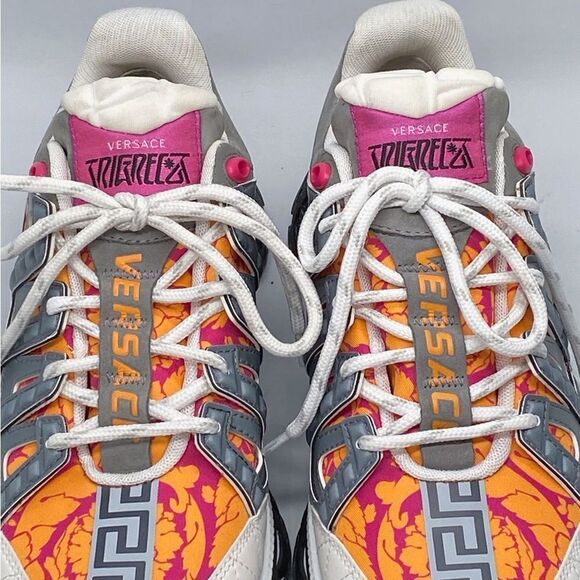 Versace Barocco Trigreca Sneakers size 40/US size 7 - Picture 3 of 16